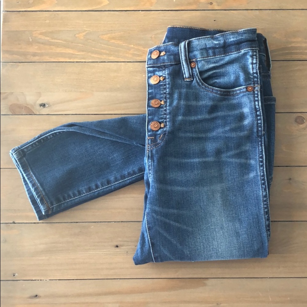 Madewell 10” High Rise Skinny